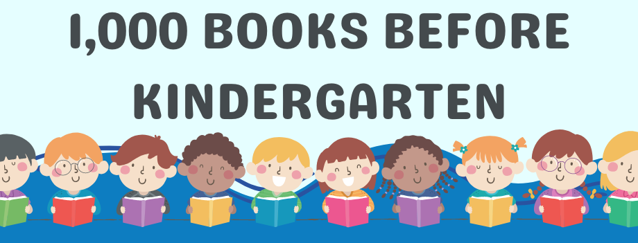 Graphic 1,000 Books Before Kindergarten logo